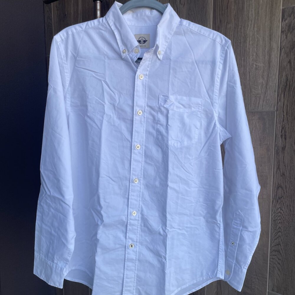 White Button Down Shirt - Dockers
